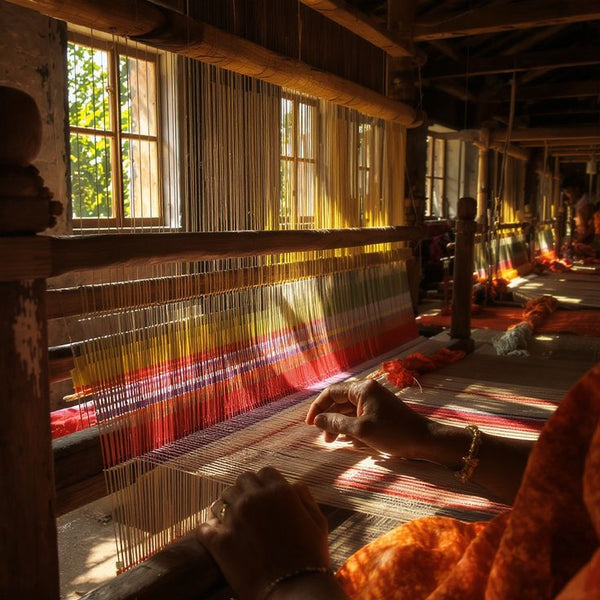 Handloom vs Powerloom: The Complete Guide to Saree Weaving in India
