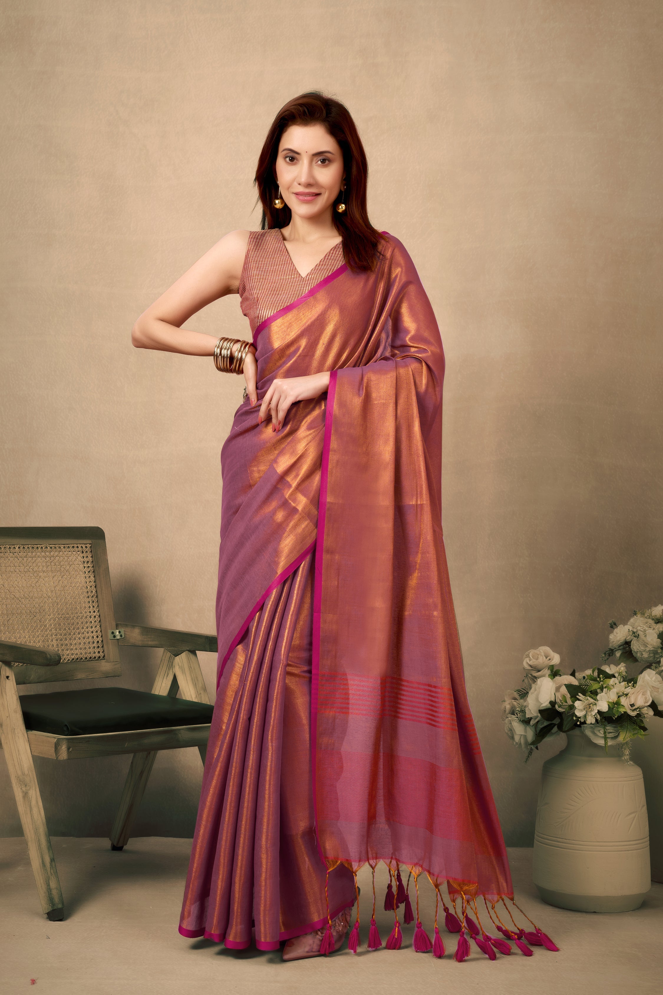 Tissue Silk Sarees