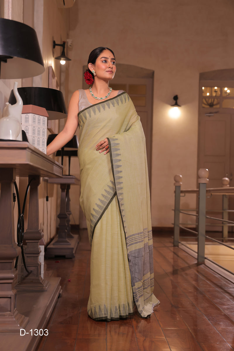 Rupashri Pure Linen Saree