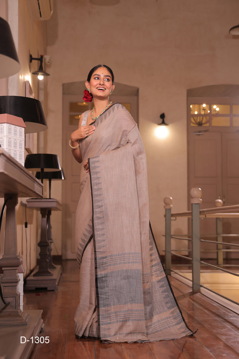 Rupashri Pure Linen Saree