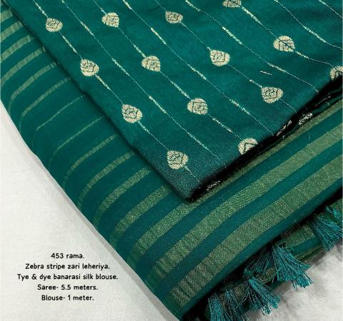 Festive Glow Zari Leheriya Georgette Saree