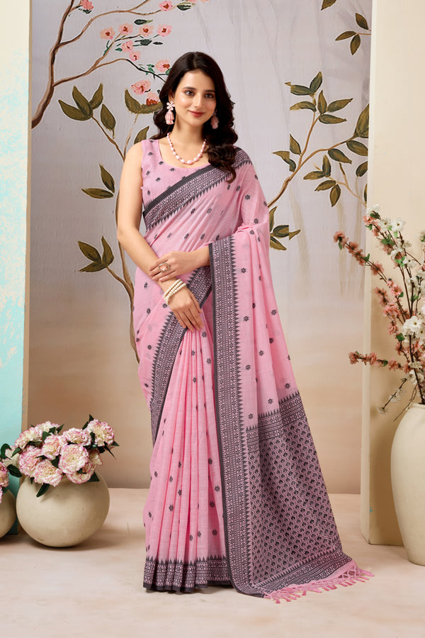 Pure Linen Saree – Effortless Elegance for Everyday Wear