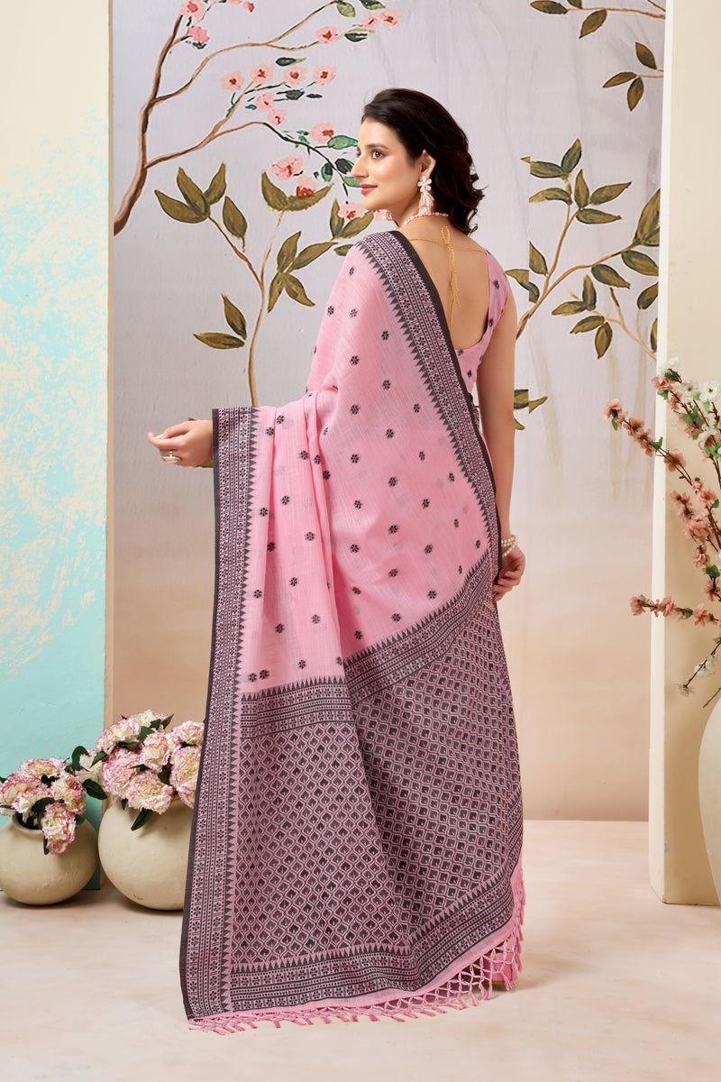 Pure Linen Saree – Effortless Elegance for Everyday Wear