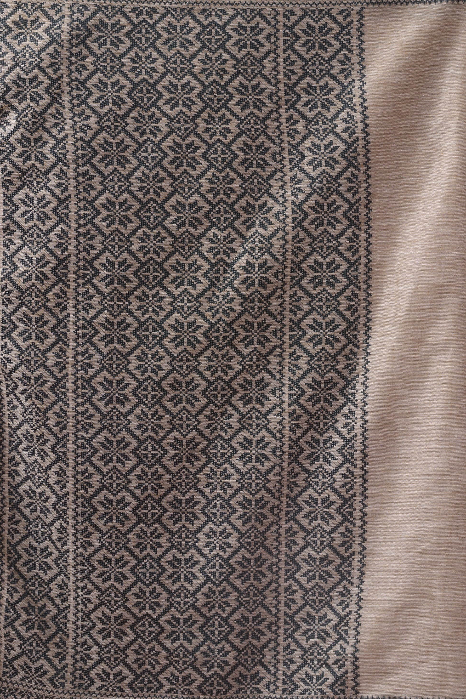 Pure Linen by Linen Handloom Saree