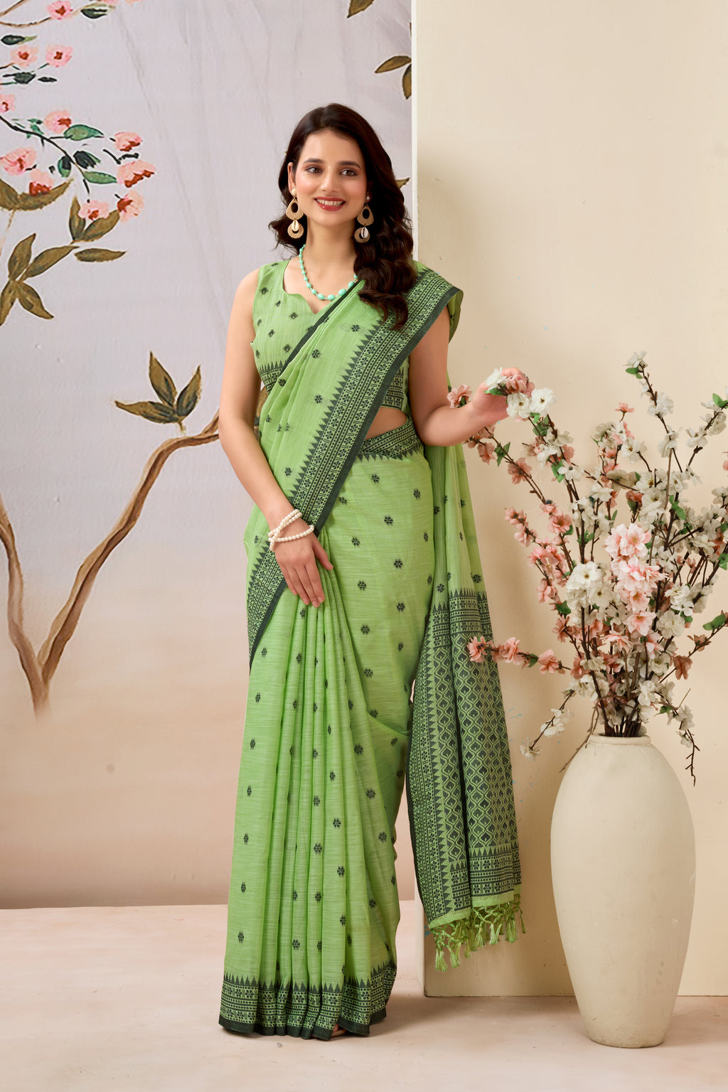 Pure Linen Saree – Effortless Elegance for Everyday Wear