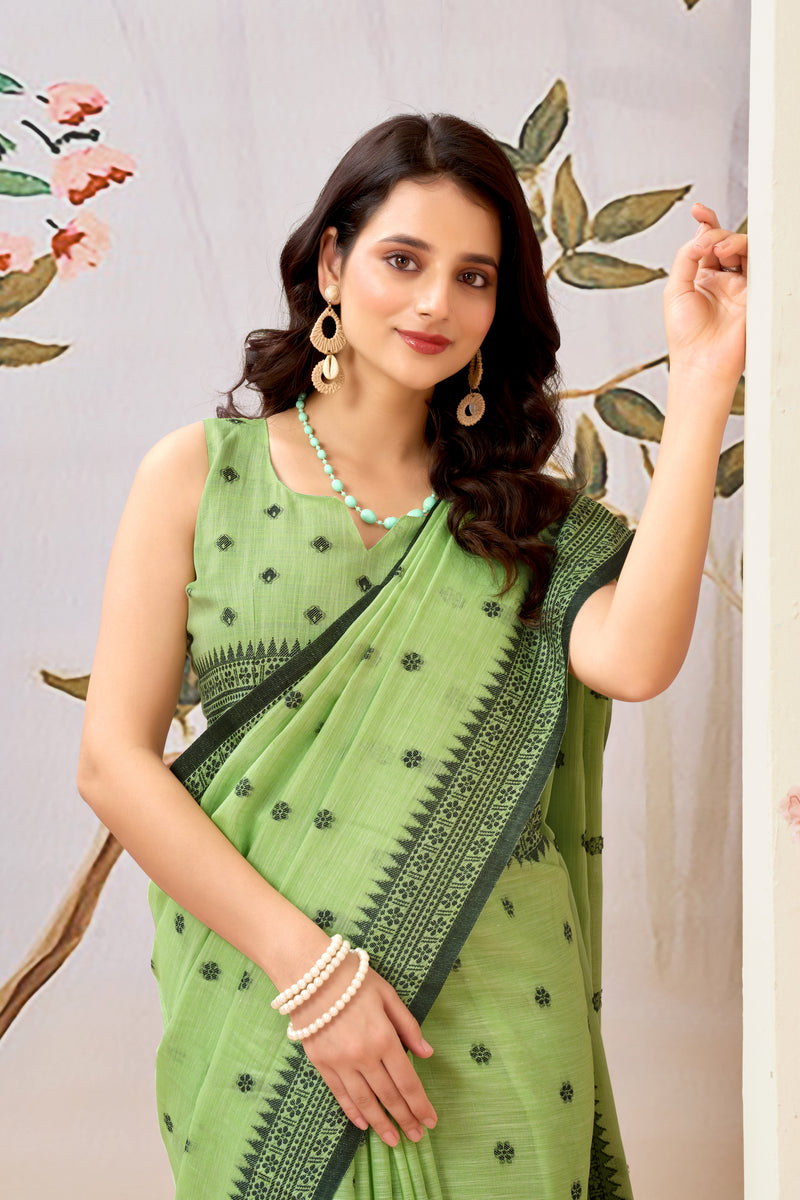 Pure Linen Saree – Effortless Elegance for Everyday Wear