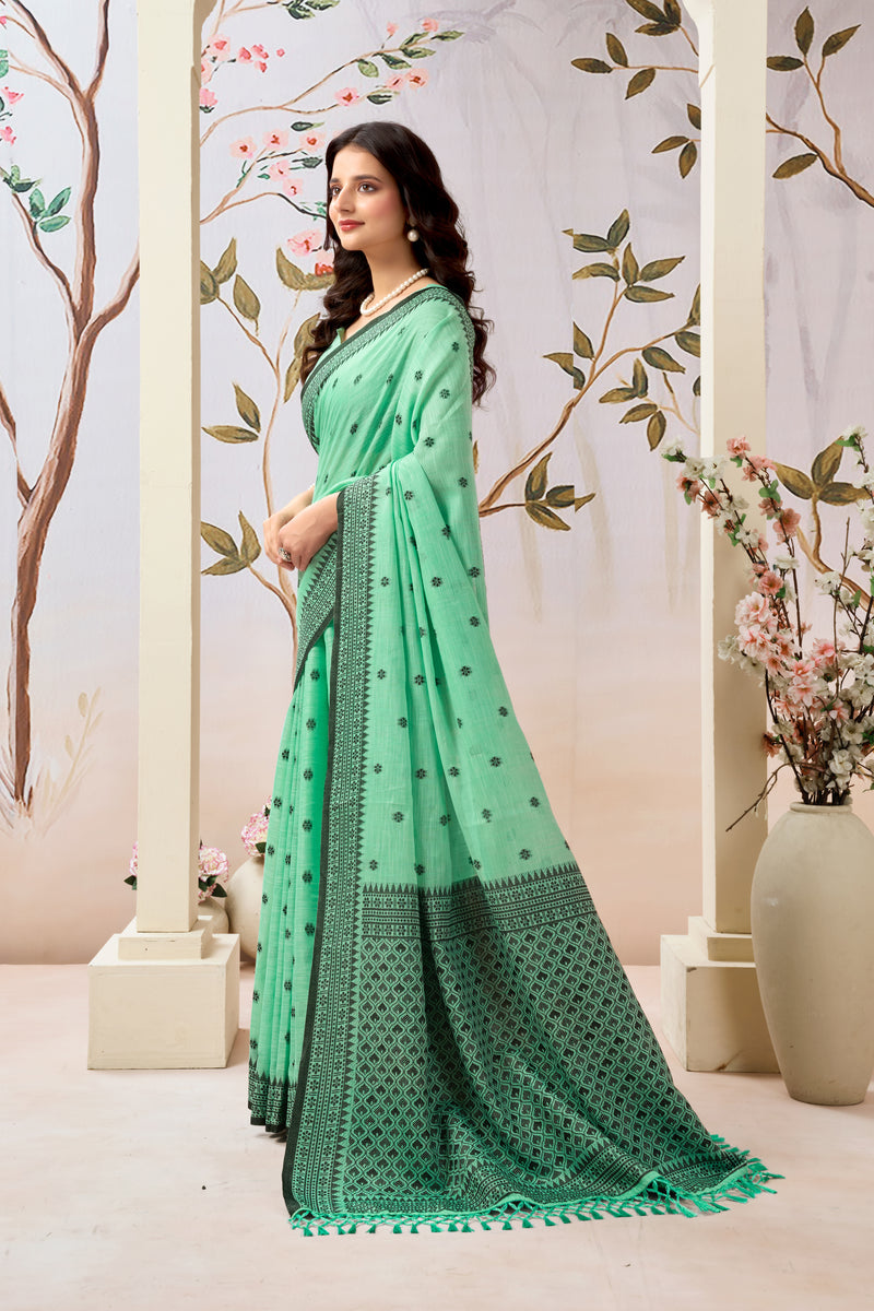 Pure Linen Saree – Effortless Elegance for Everyday Wear