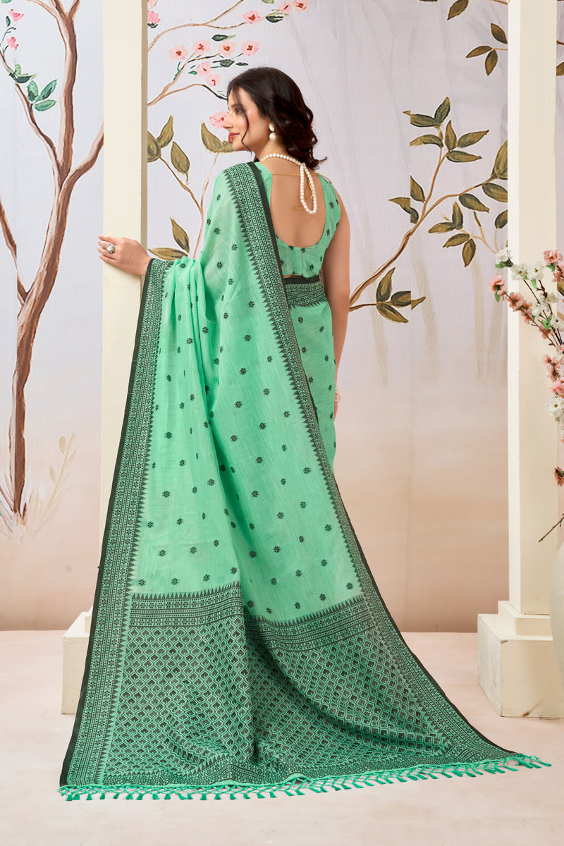 Pure Linen Saree – Effortless Elegance for Everyday Wear