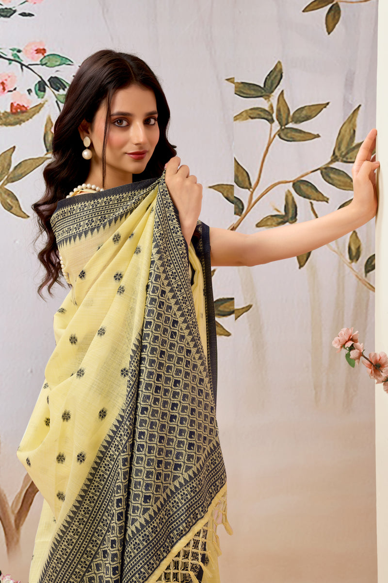 Pure Linen Saree – Effortless Elegance for Everyday Wear