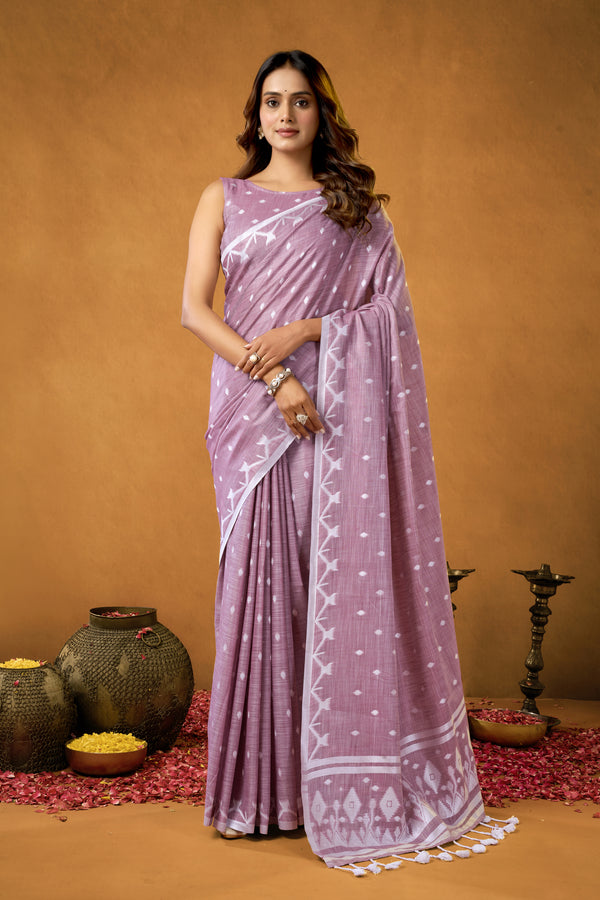 Pure Linen by Linen Saree