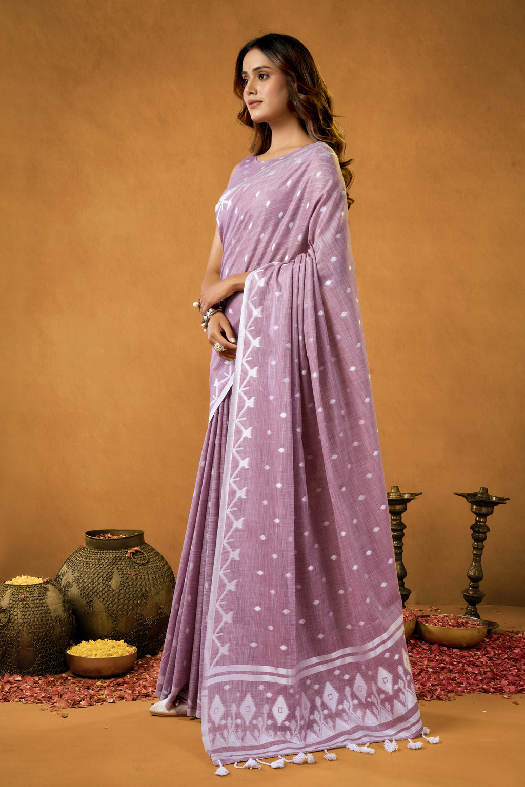 Pure Linen by Linen Saree