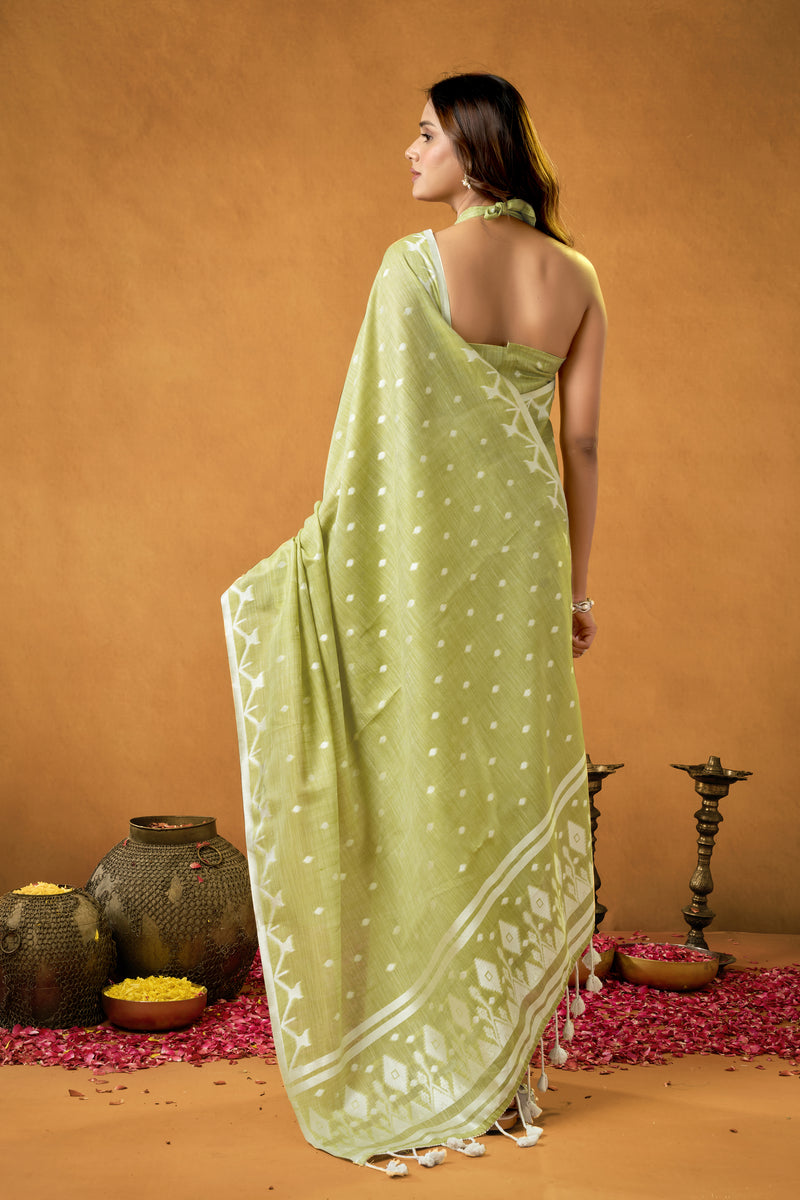 Pure Linen by Linen Saree