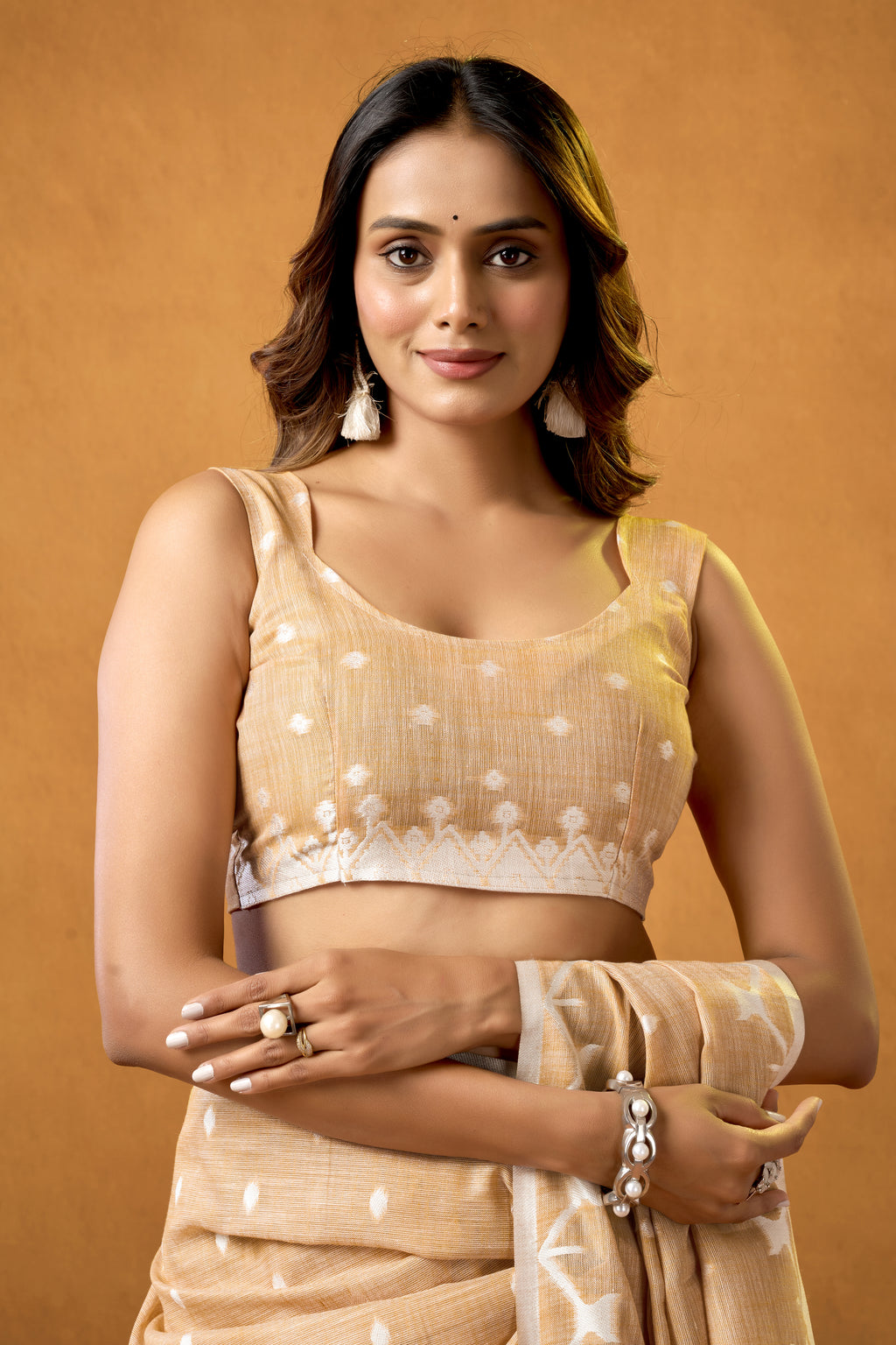 Pure Linen by Linen Saree