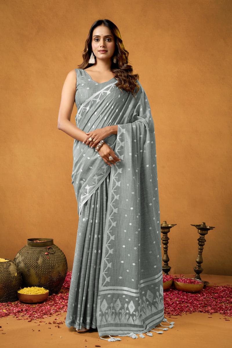 Pure Linen by Linen Saree