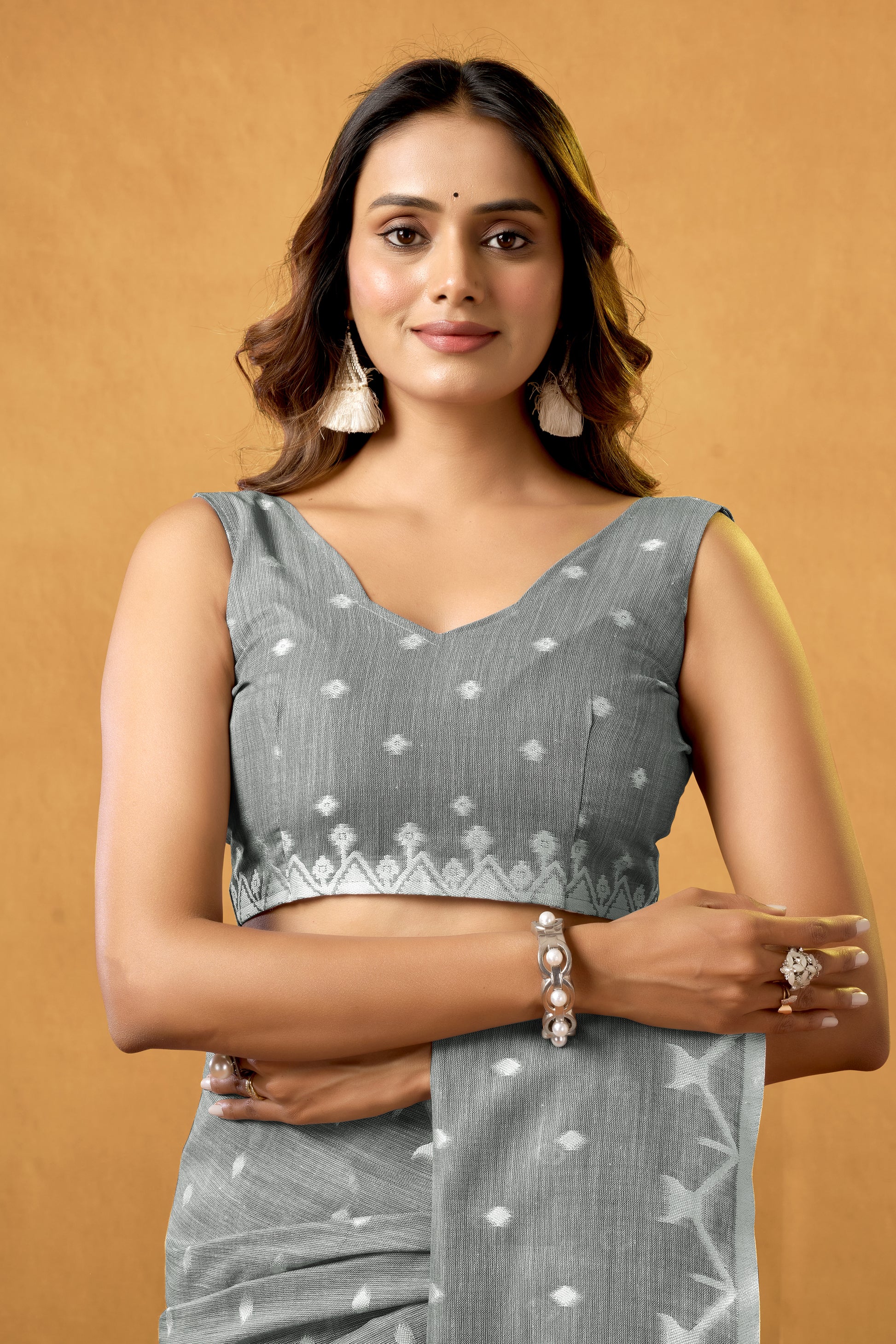 Pure Linen by Linen Saree