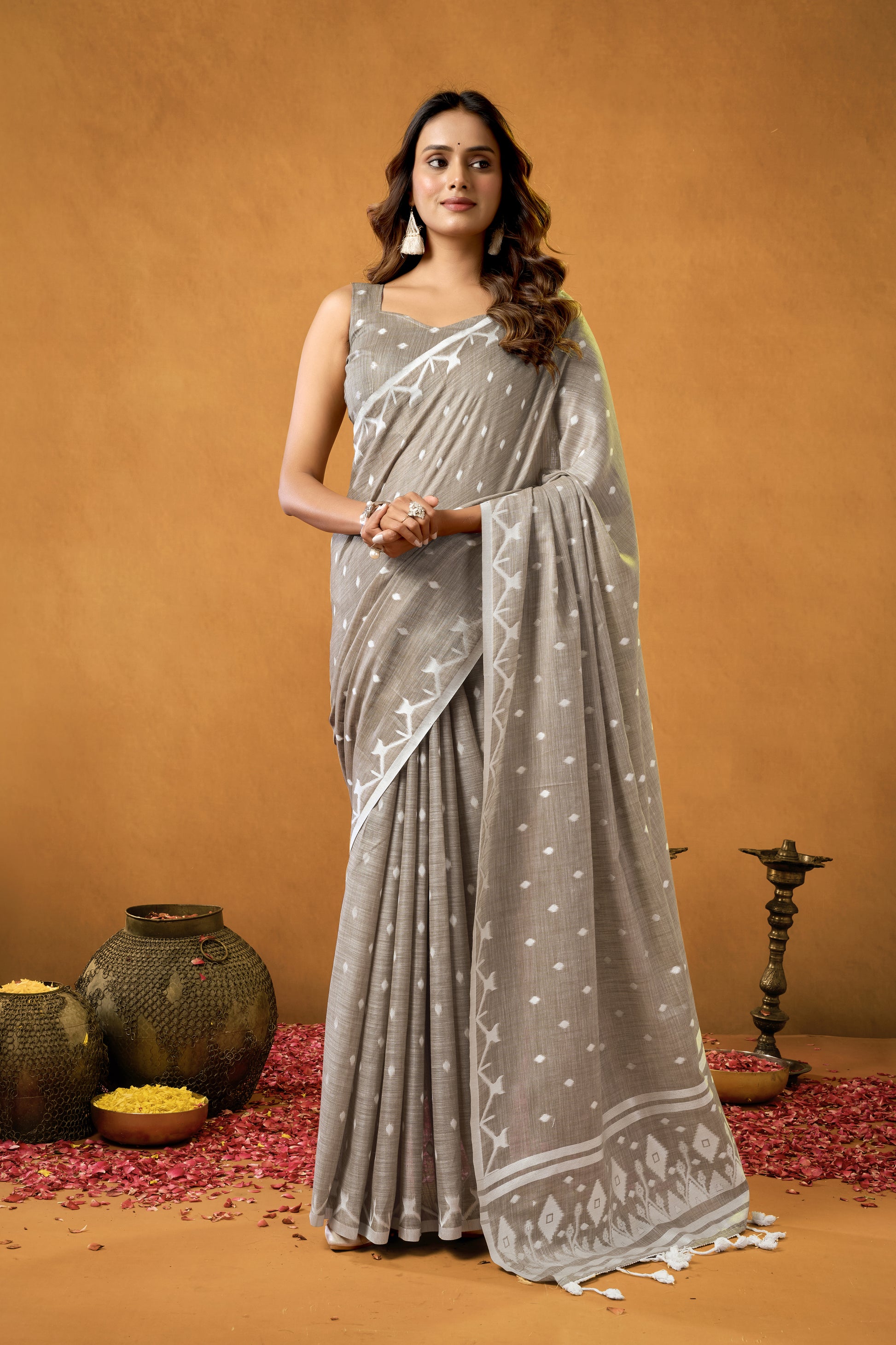 Pure Linen by Linen Saree