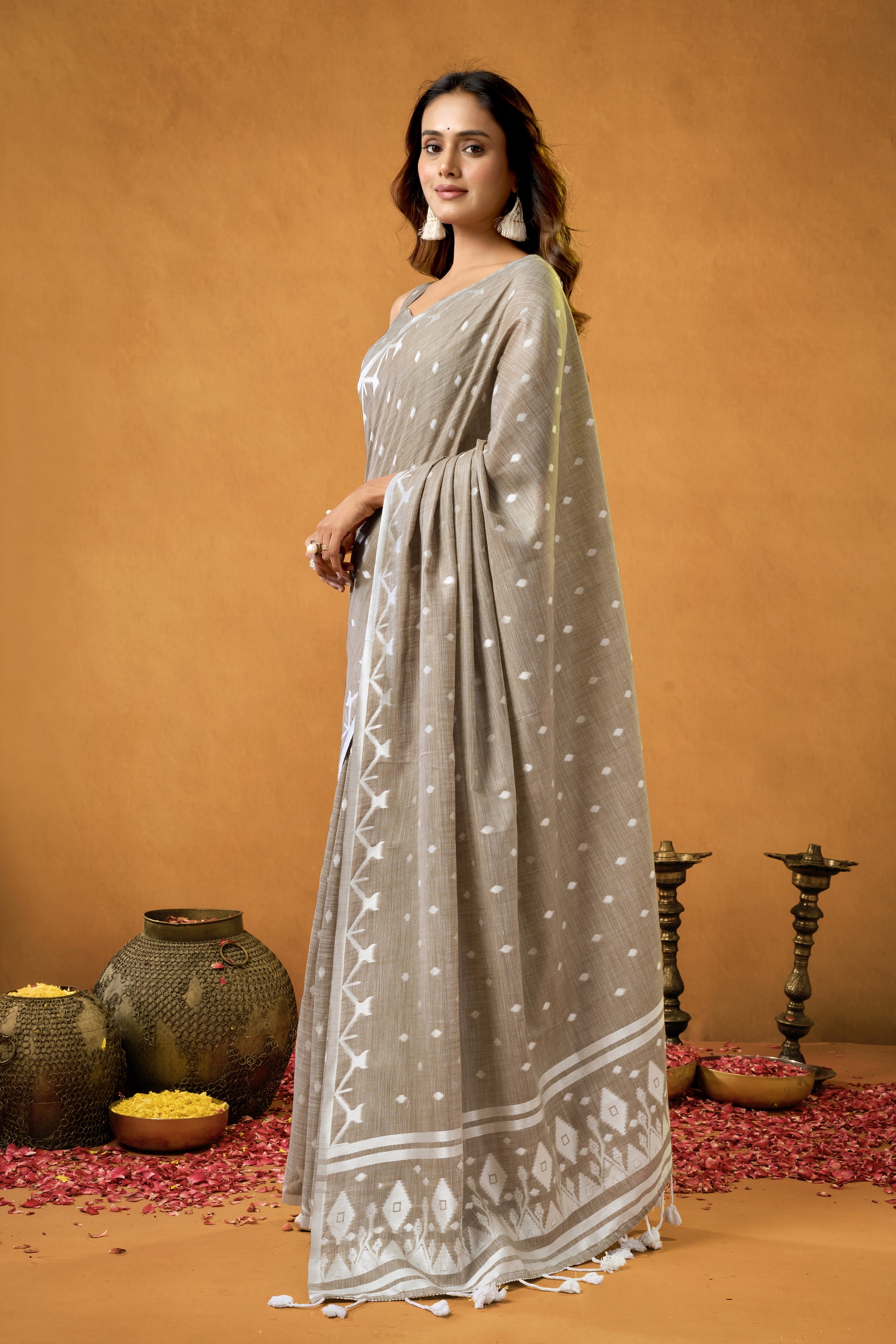 Pure Linen by Linen Saree