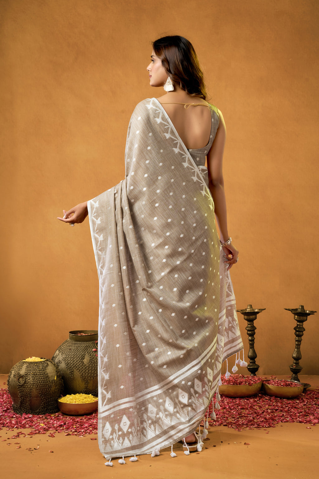 Pure Linen by Linen Saree