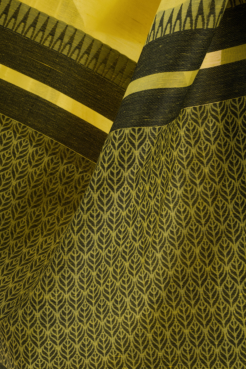 Pure Spun Cotton Hand loom Style Saree