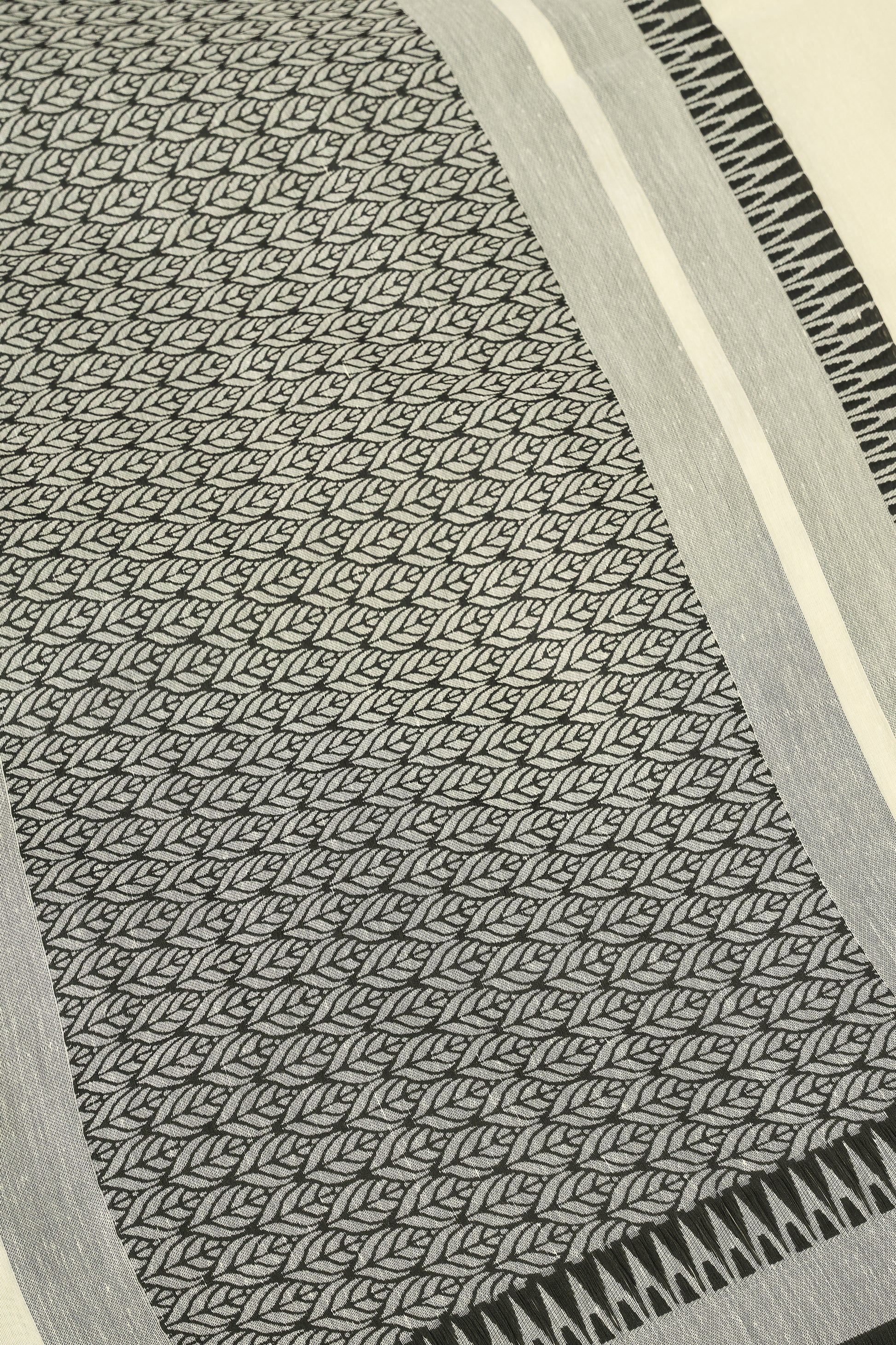 Pure Spun Cotton Hand loom Style Saree