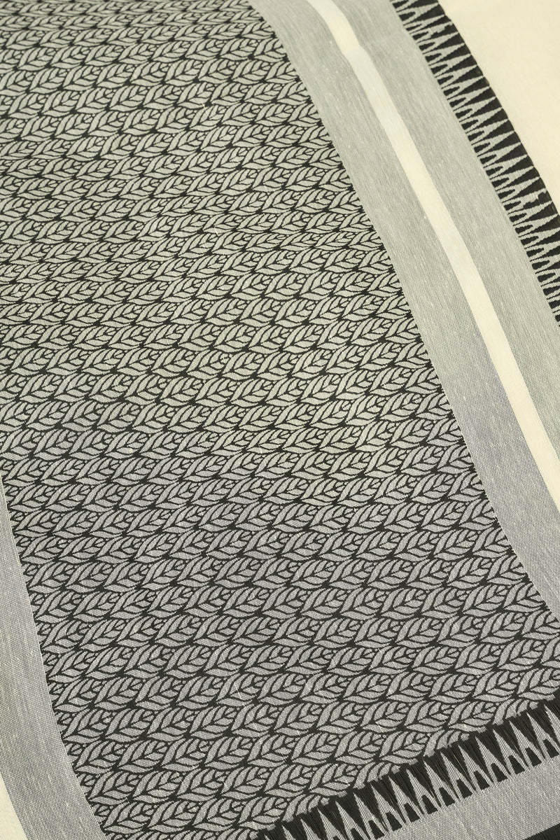 Pure Spun Cotton Hand loom Style Saree