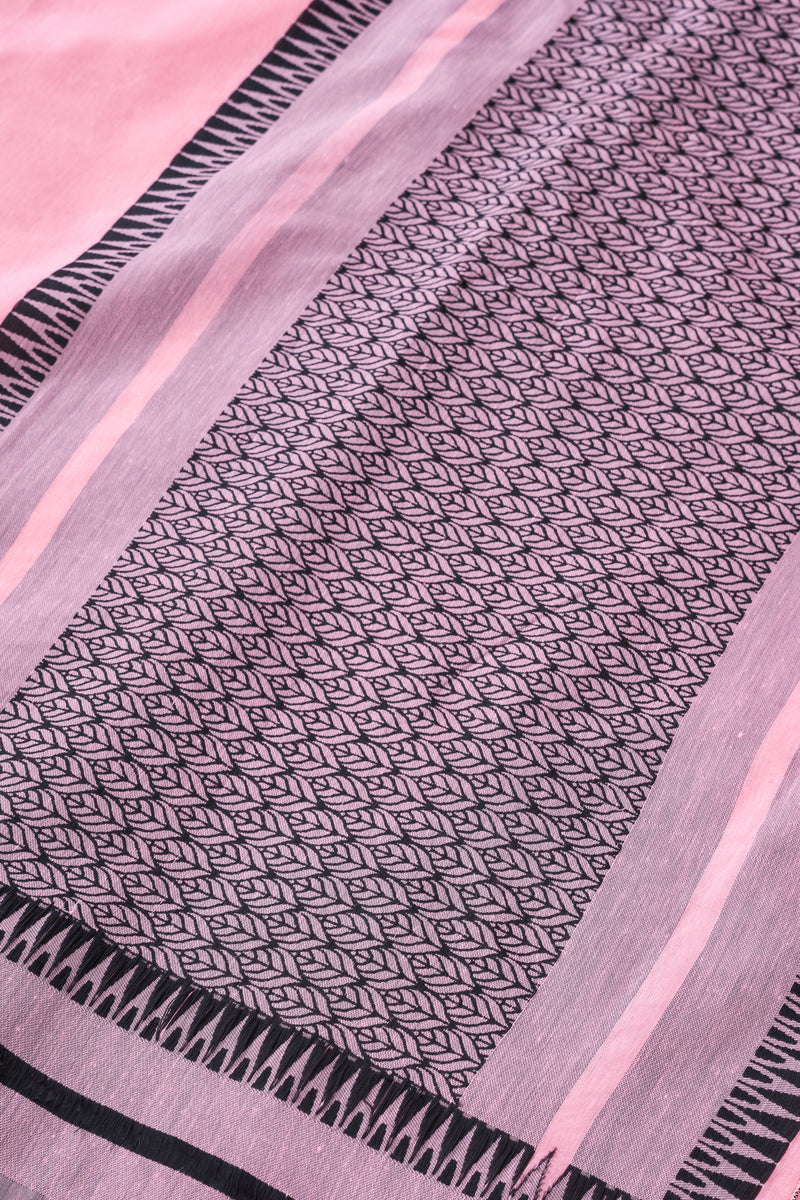 Pure Spun Cotton Hand loom Style Saree