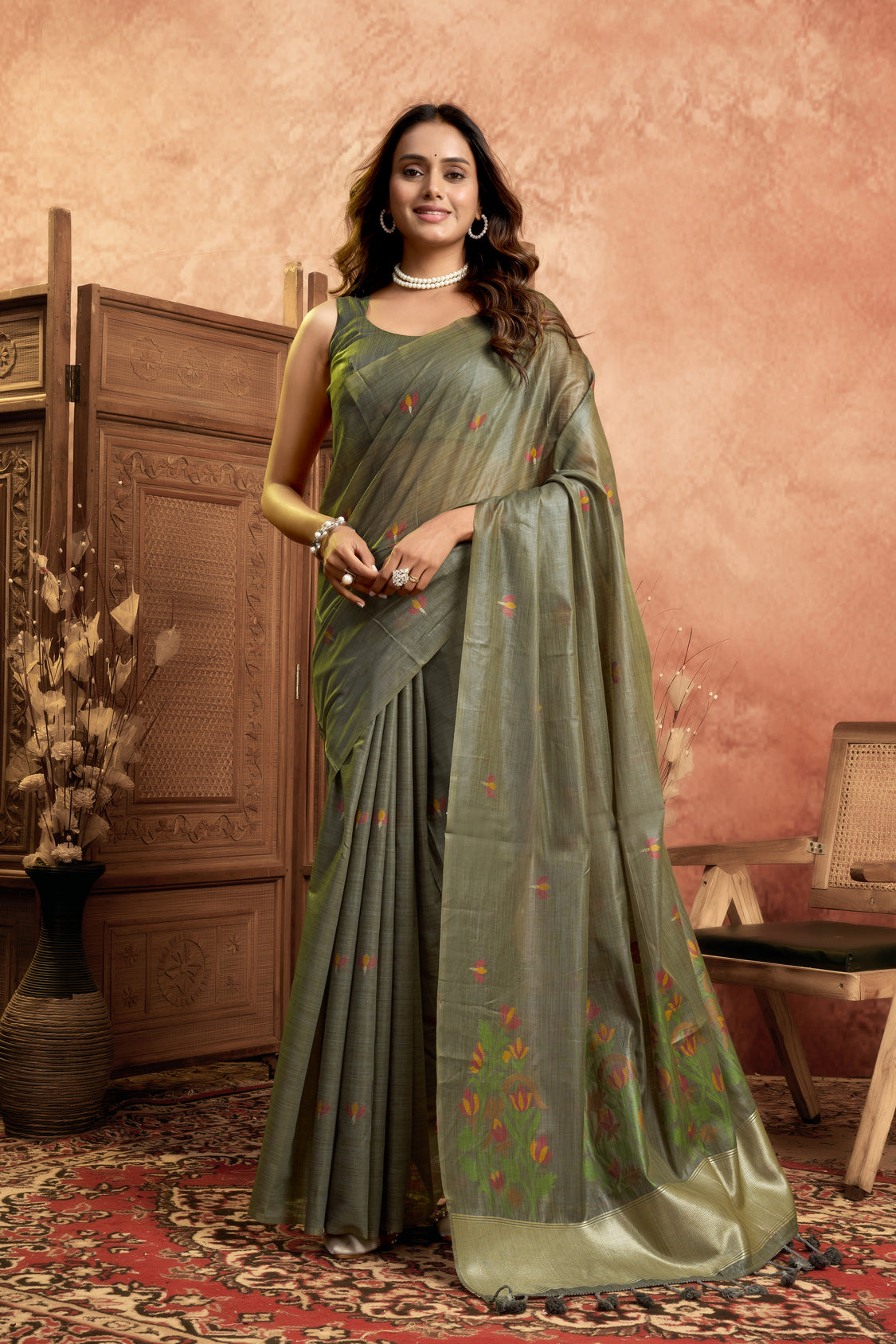 New Pure Cotton Saree