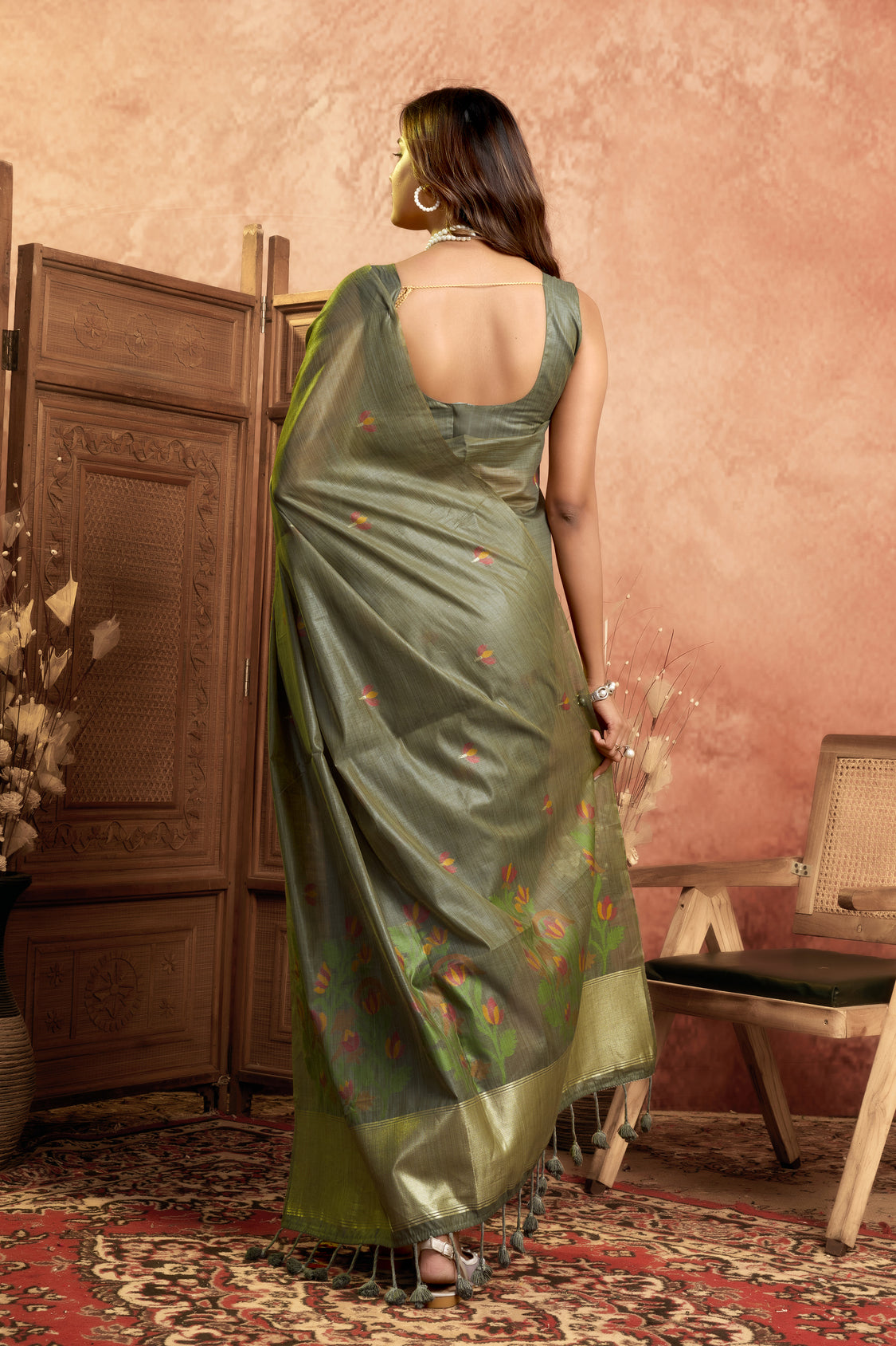 New Pure Cotton Saree