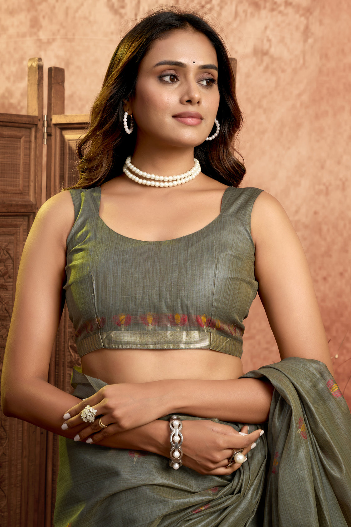 New Pure Cotton Saree