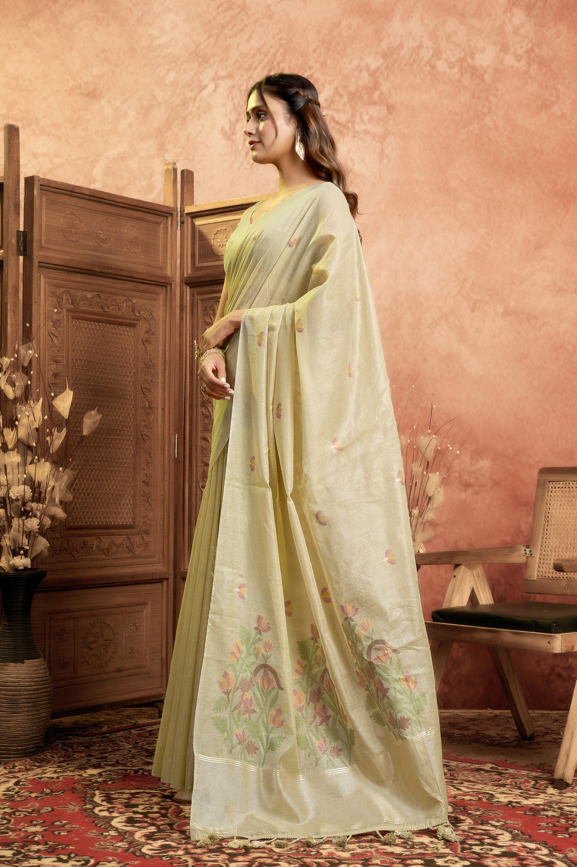 New Pure Cotton Saree