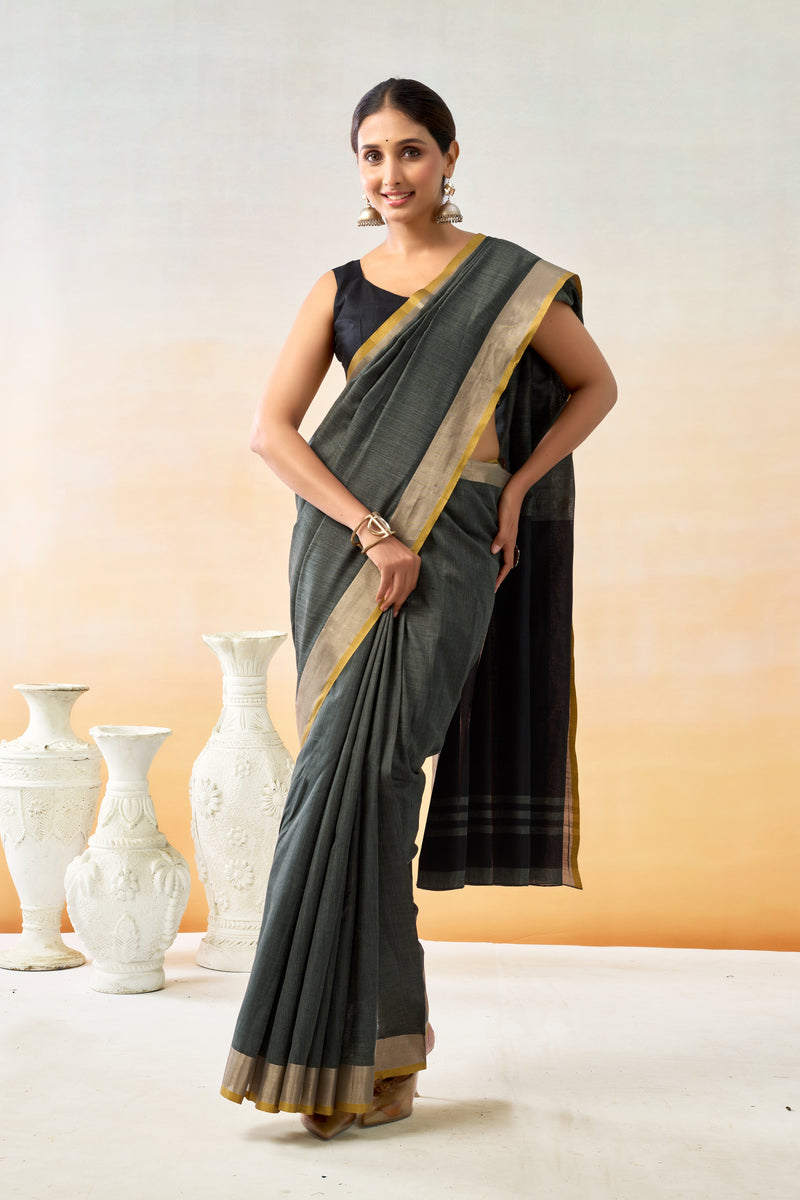 Pure Cotton Handloom Saree