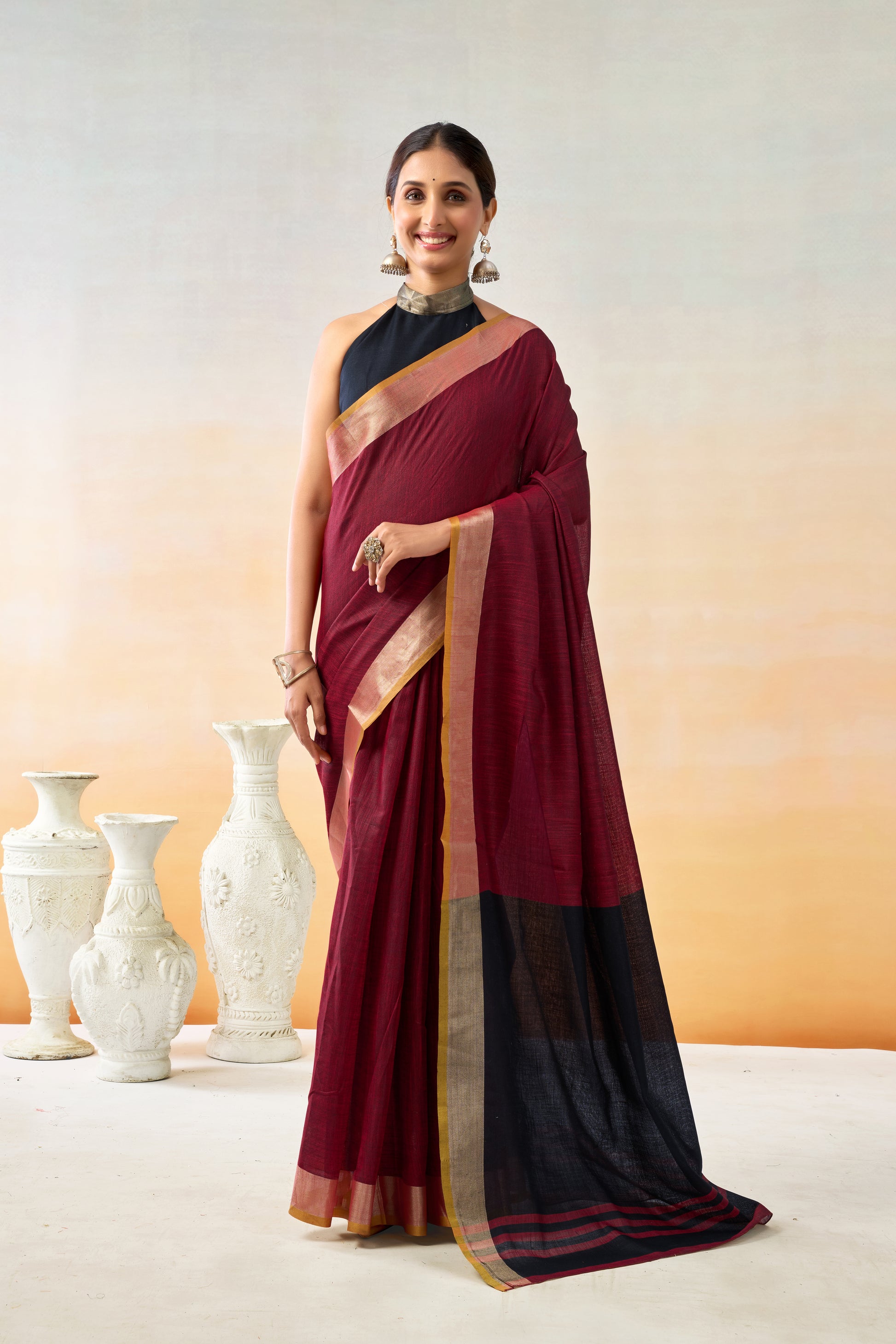 Pure Cotton Handloom Saree