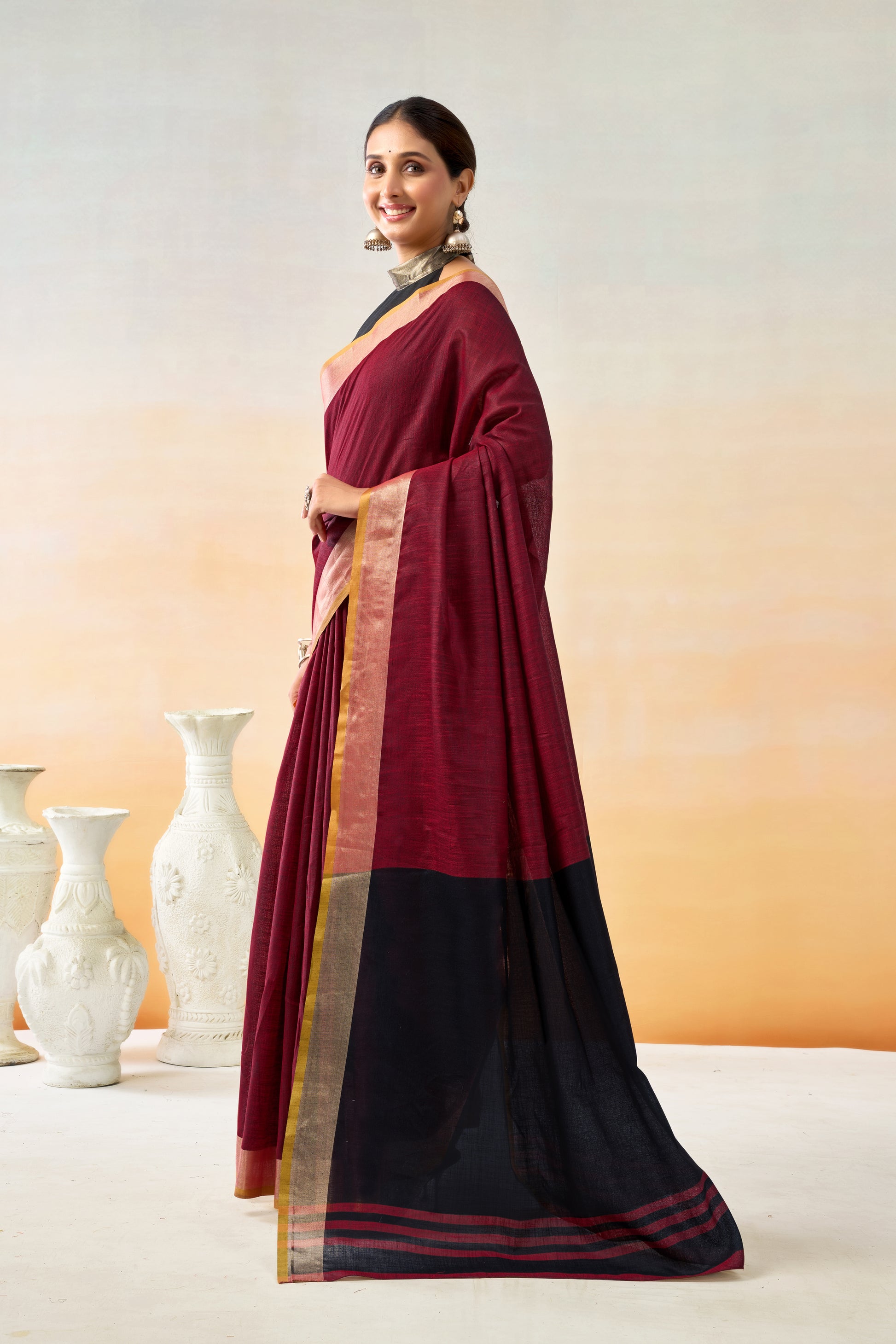 Pure Cotton Handloom Saree