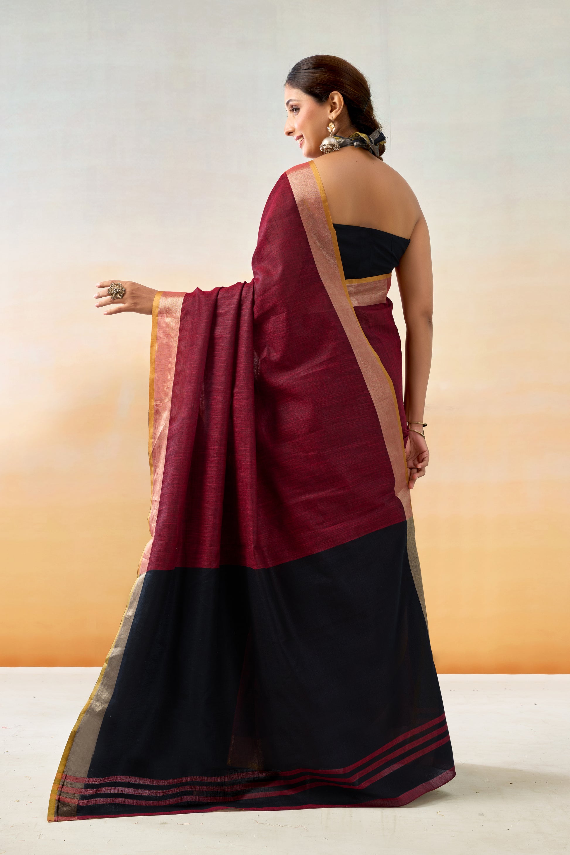 Pure Cotton Handloom Saree
