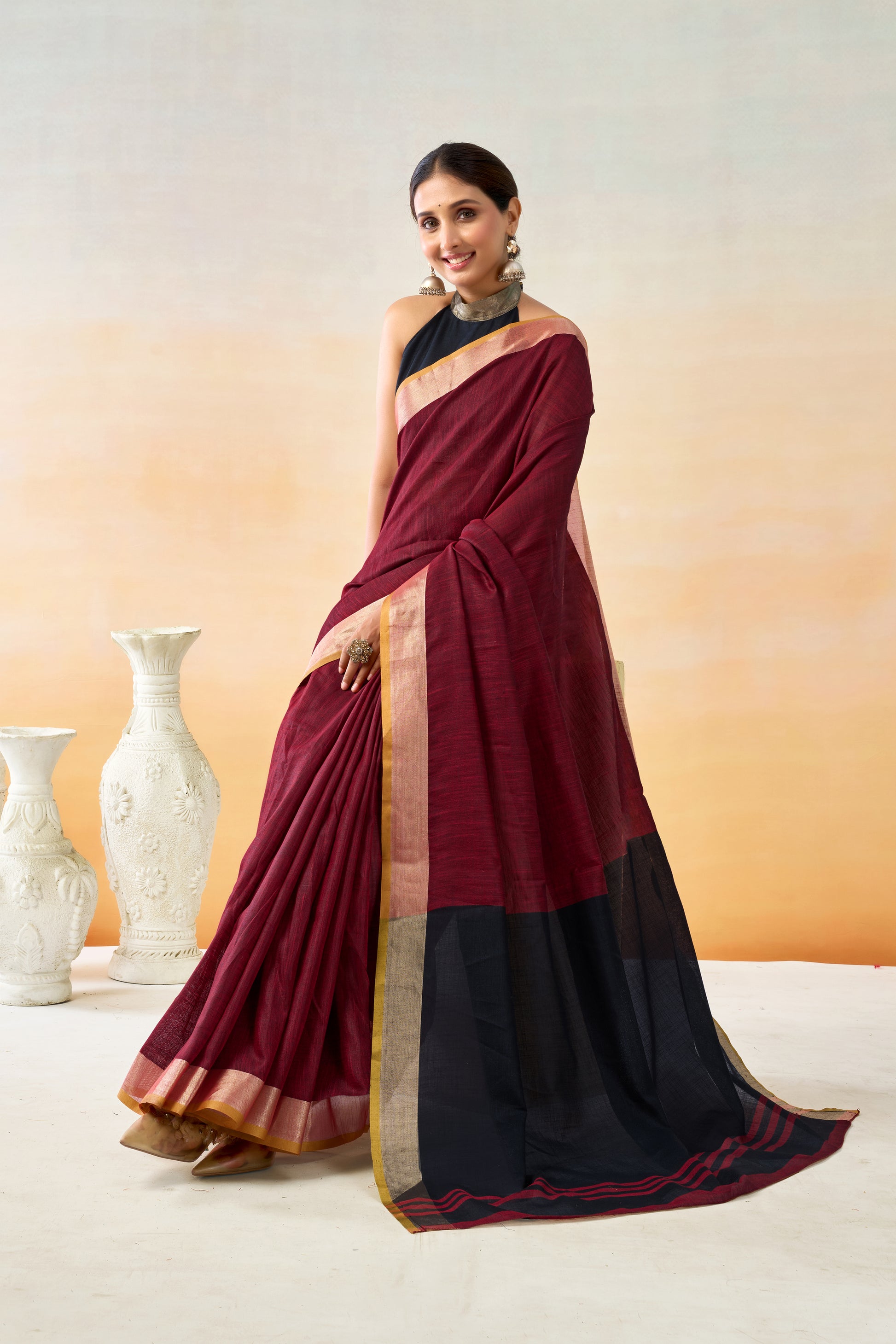 Pure Cotton Handloom Saree
