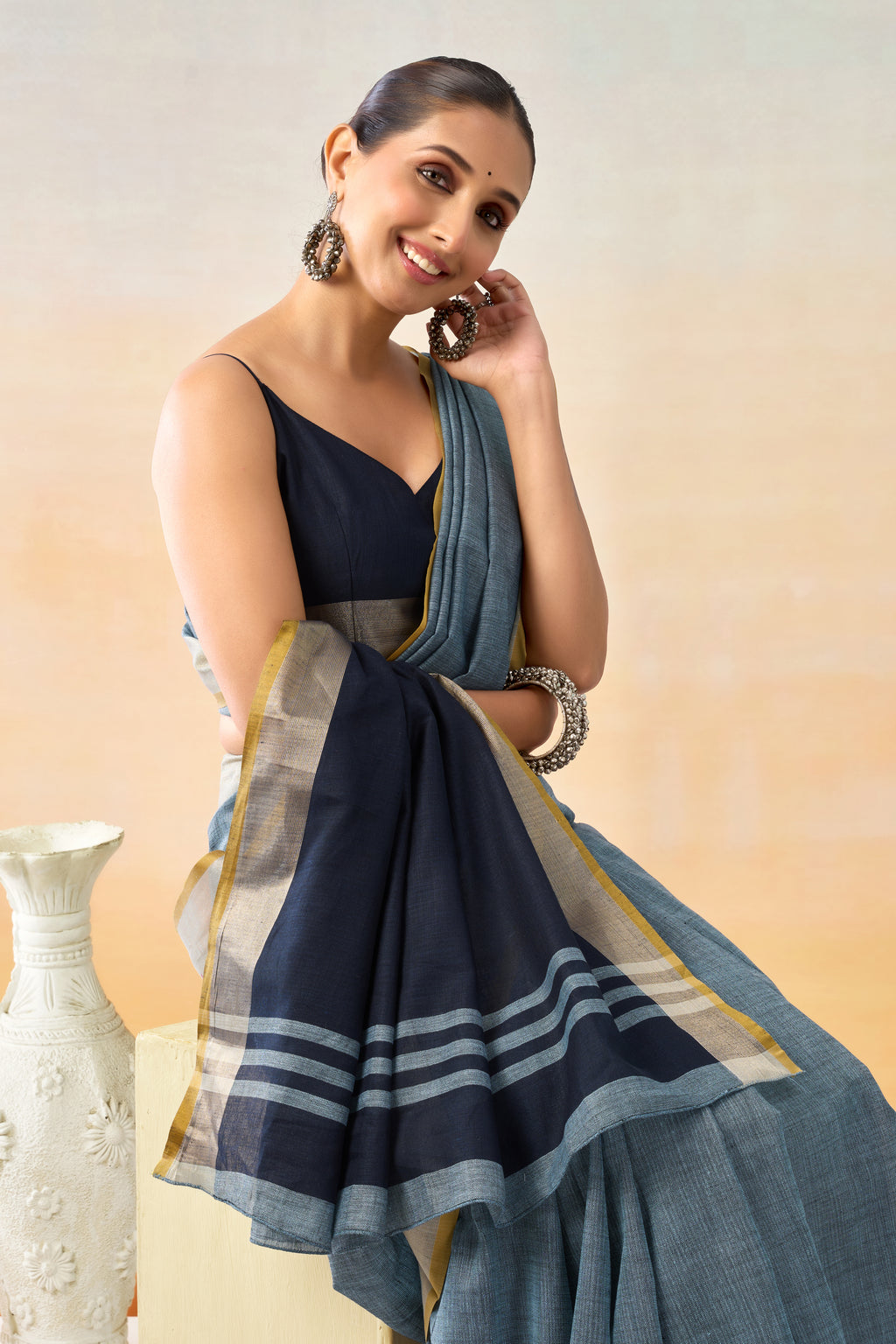 Pure Cotton Handloom Saree