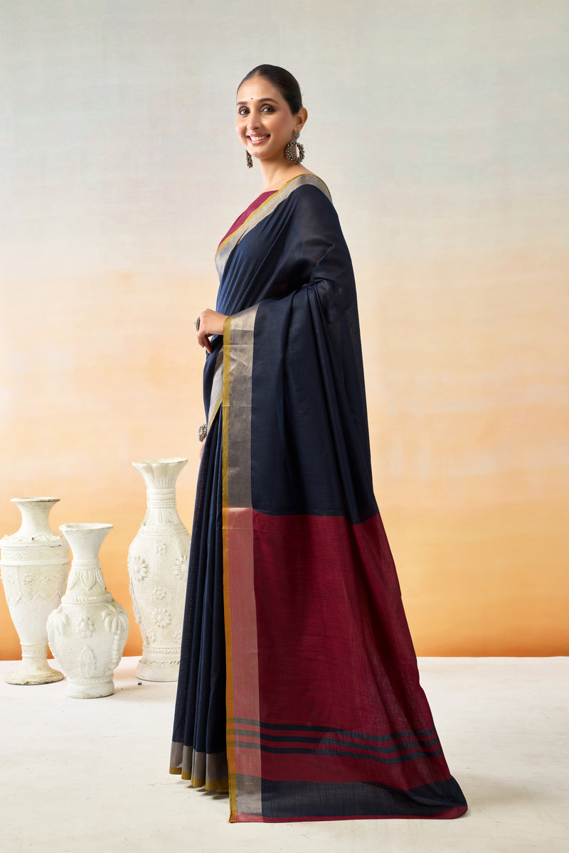 Pure Cotton Handloom Saree
