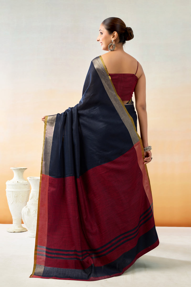 Pure Cotton Handloom Saree