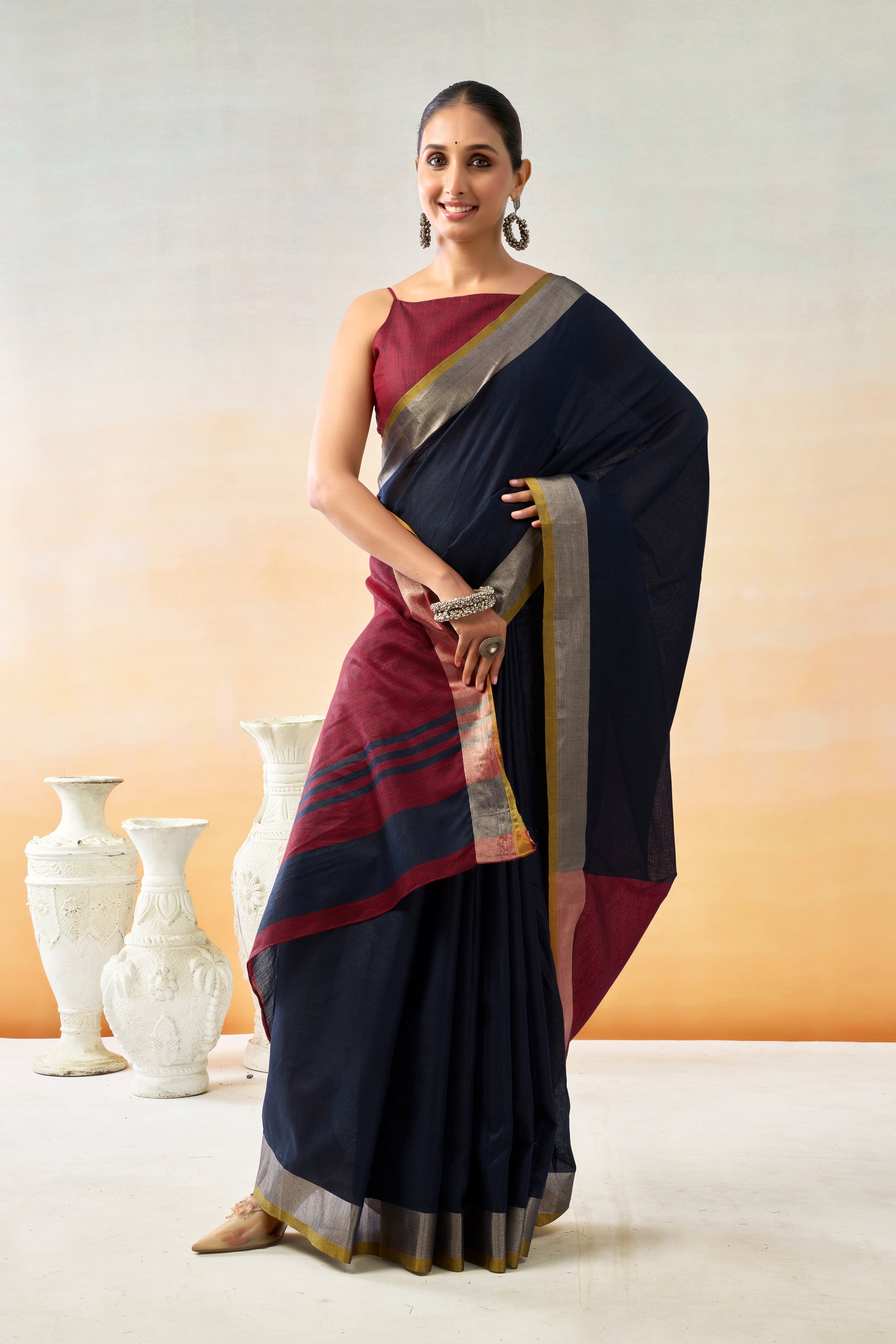 Pure Cotton Handloom Saree