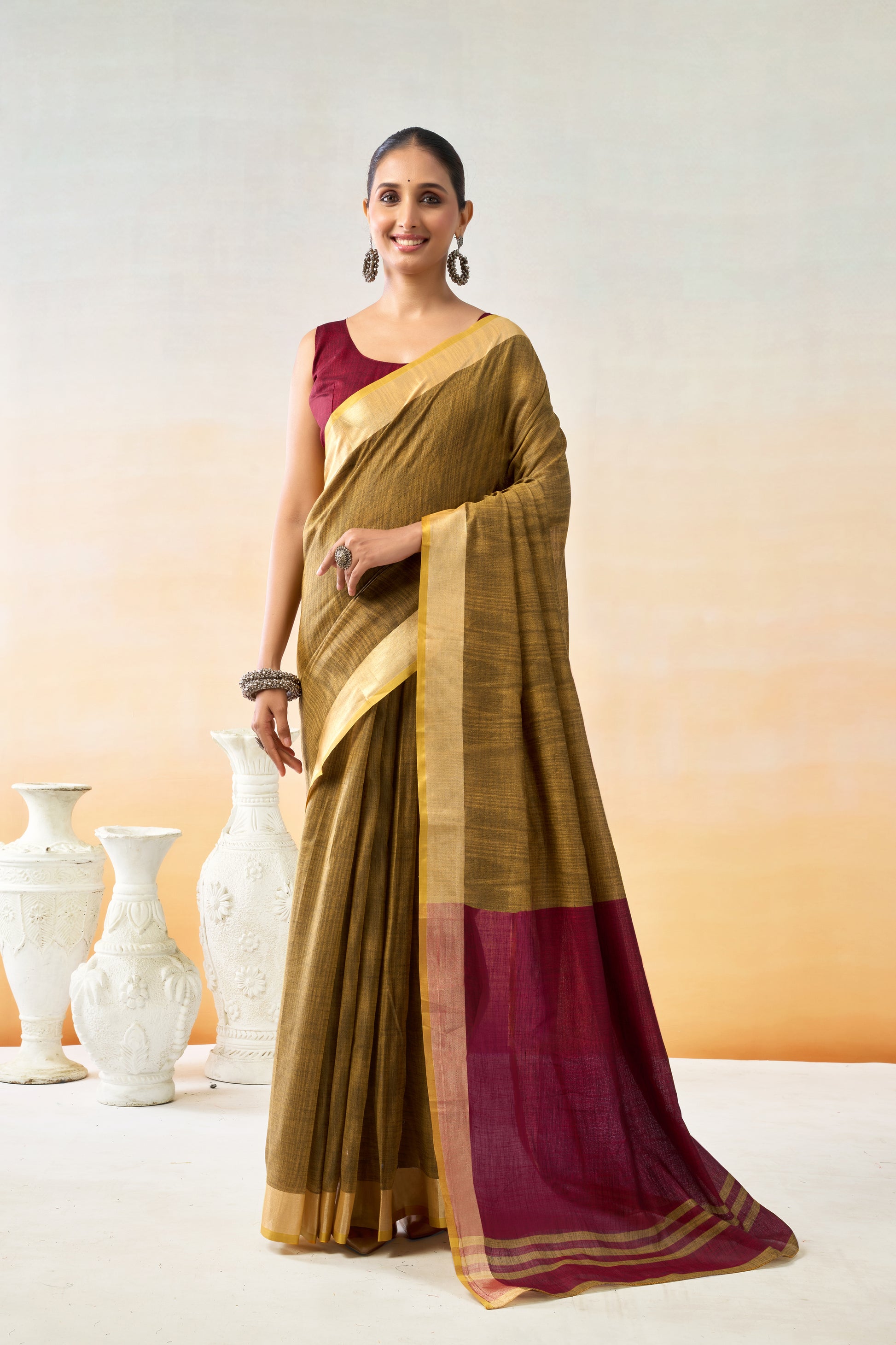 Pure Cotton Handloom Saree