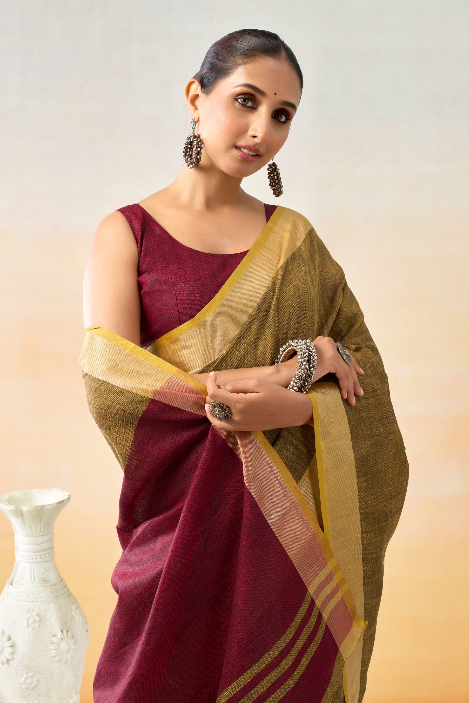 Pure Cotton Handloom Saree