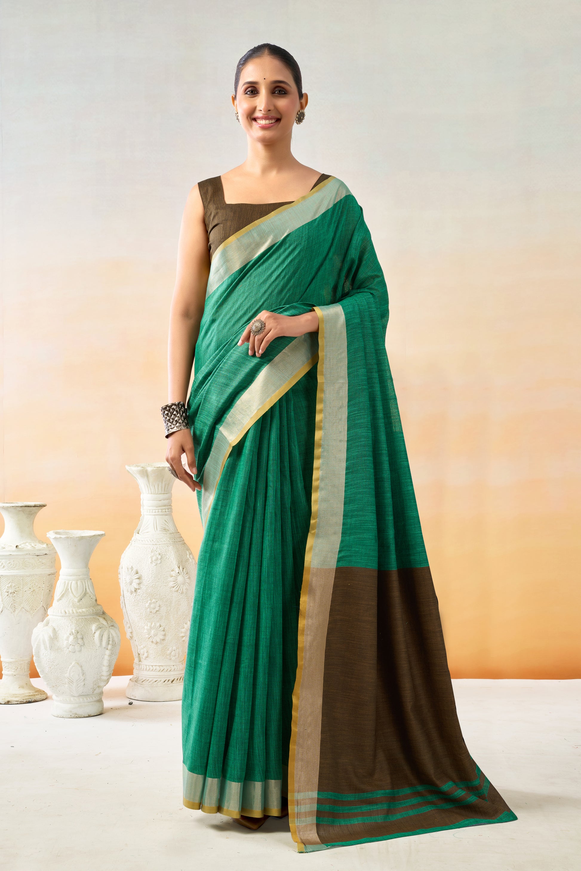 Pure Cotton Handloom Saree
