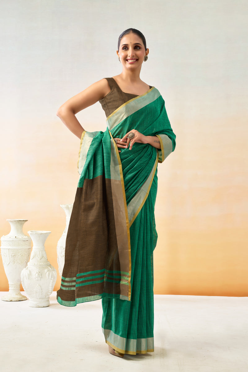 Pure Cotton Handloom Saree