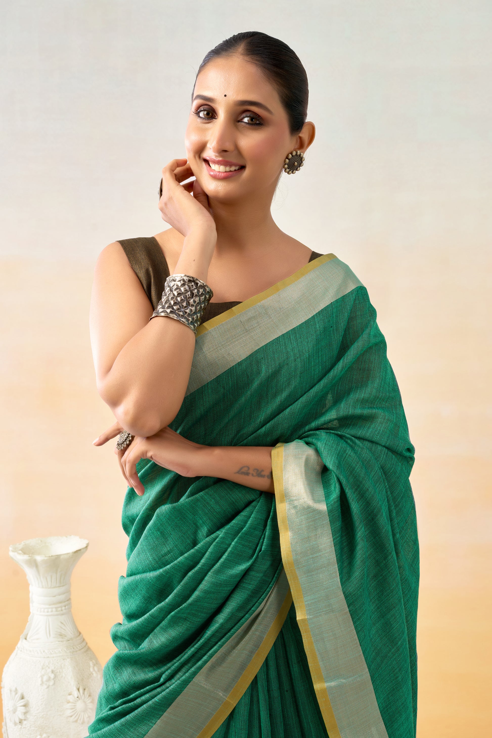 Pure Cotton Handloom Saree