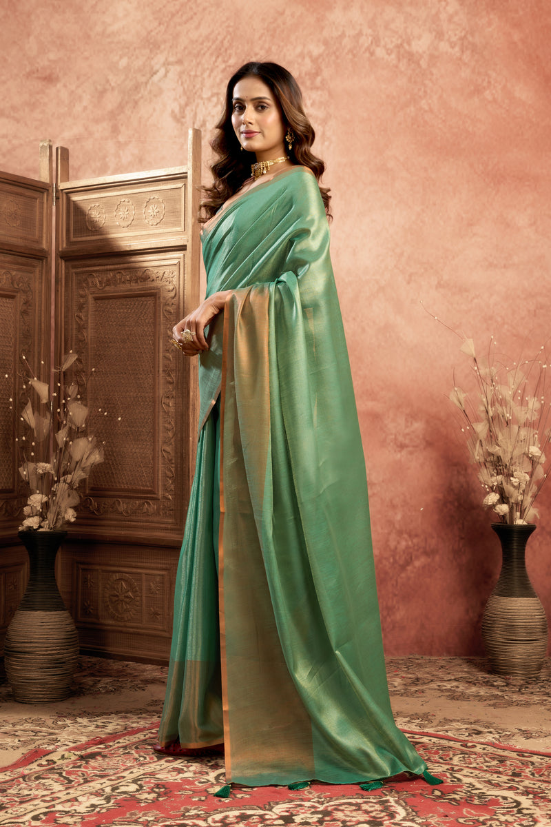 Pure Mul Tissue Saree