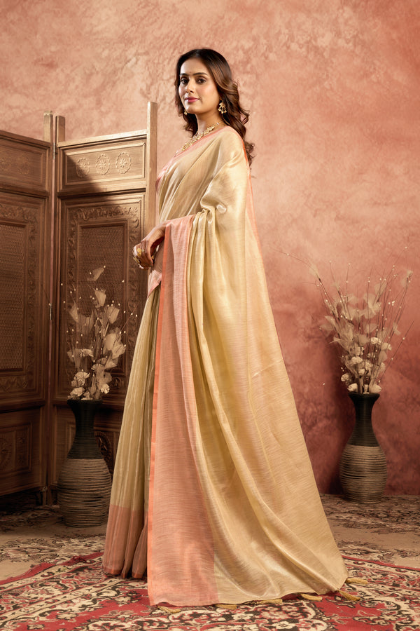 Pure Mul Tissue Saree