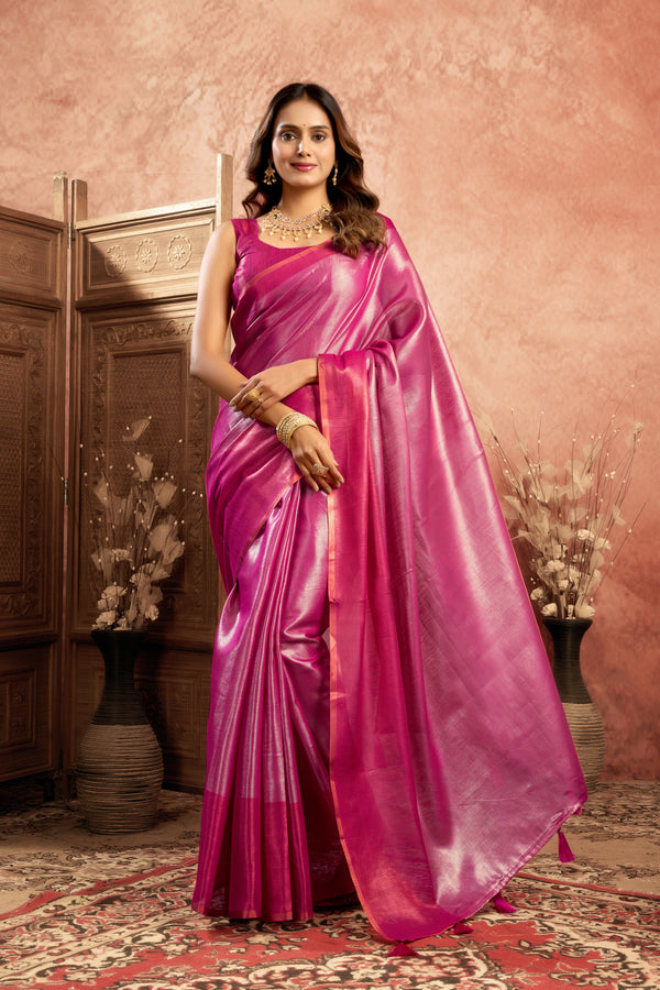 Pure Mul Tissue Saree