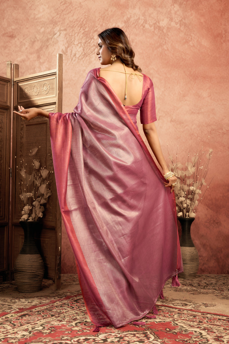 Pure Mul Tissue Saree