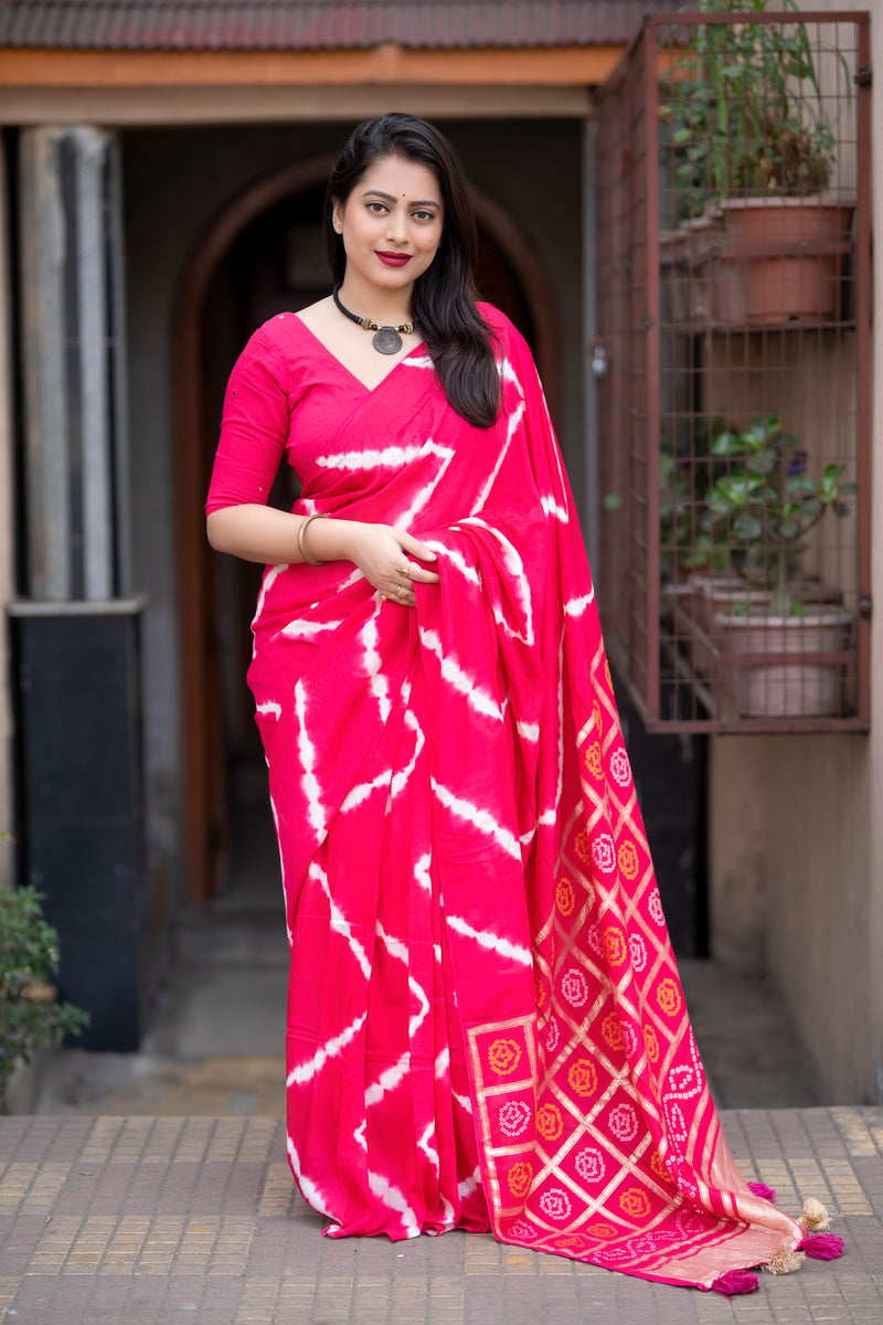 Pure Viscose Cotton Crepe Saree