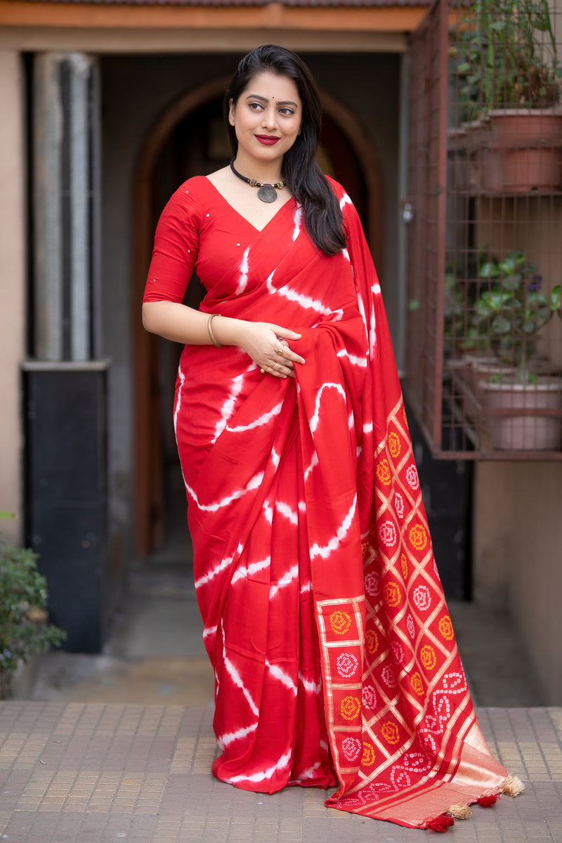 Pure Viscose Cotton Crepe Saree